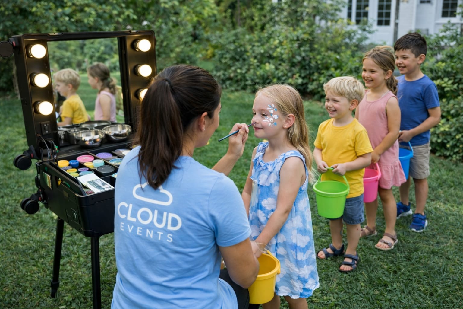 Face painting artist